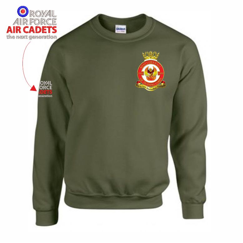 1900 (West Cornwall) Squadron RAFAC Sweatshirt