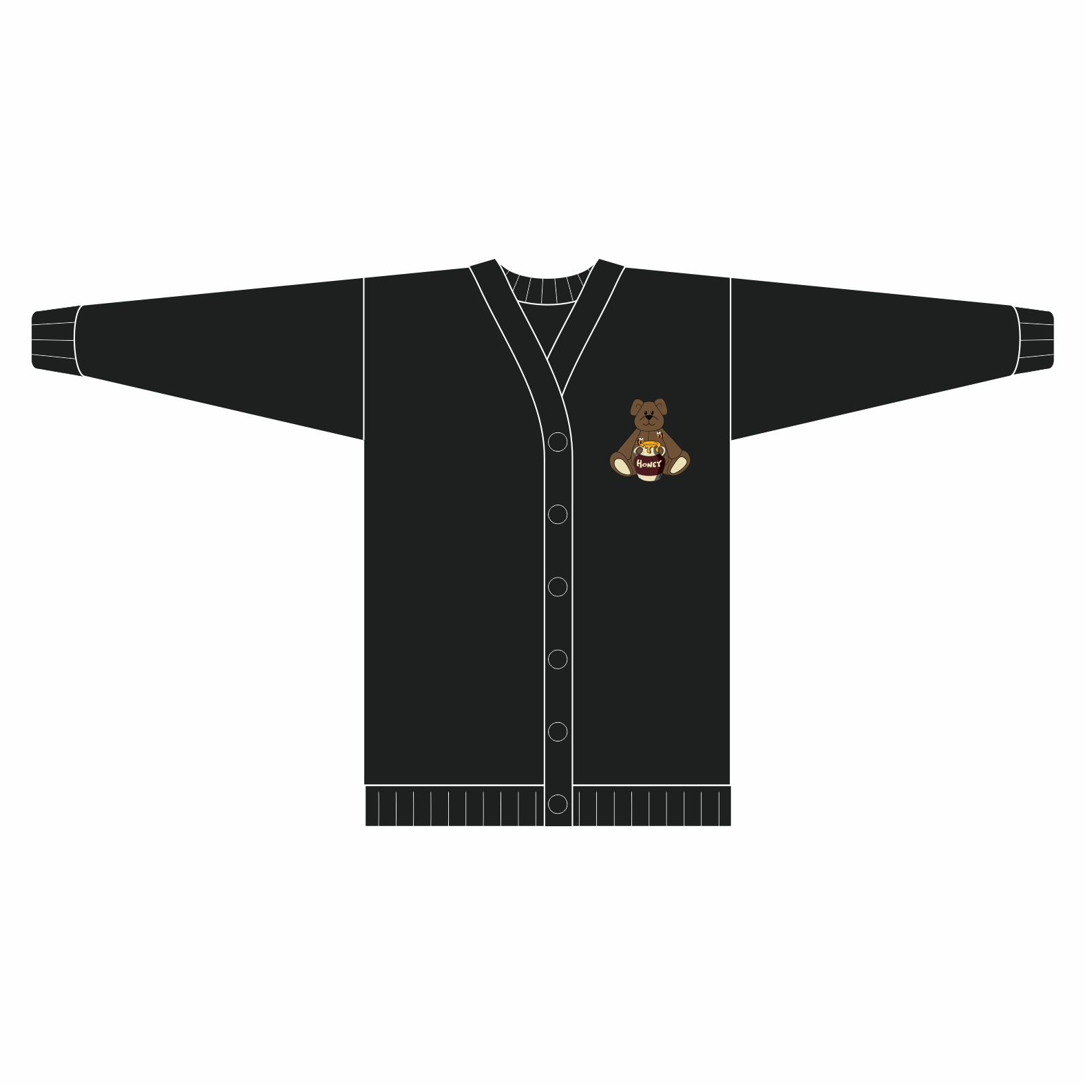 Busy Bears Nursery Cardigan STAFF