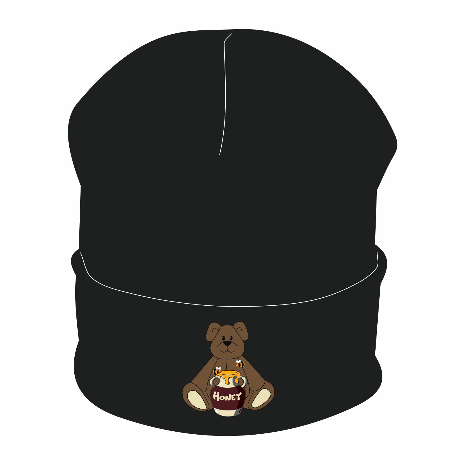 Busy Bears Nursery Knitted Hat Adults