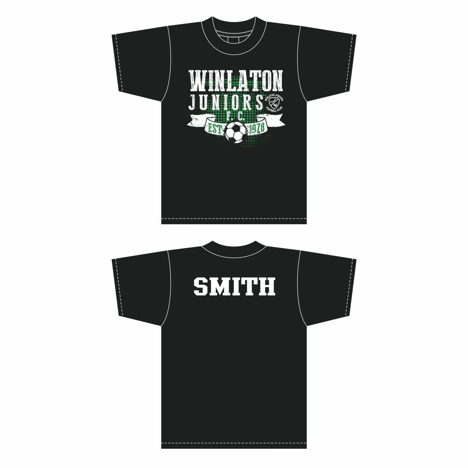Winlaton Juniors FC Cotton Teeshirt