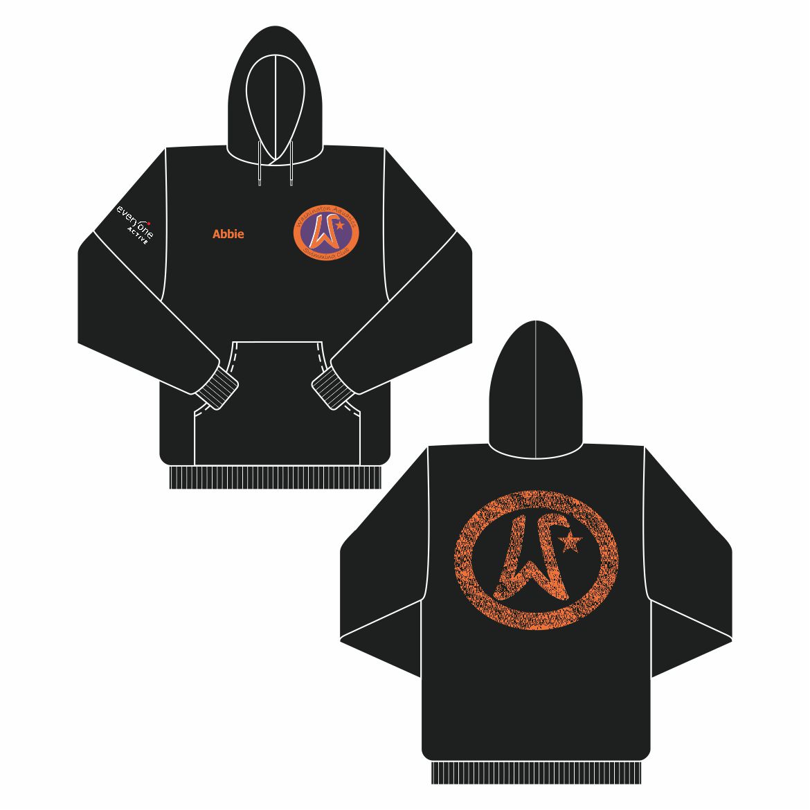 Washington Aquatics Hooded Sweatshirt