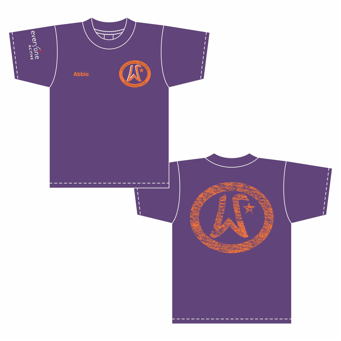 Washington Aquatics Performance Teeshirt