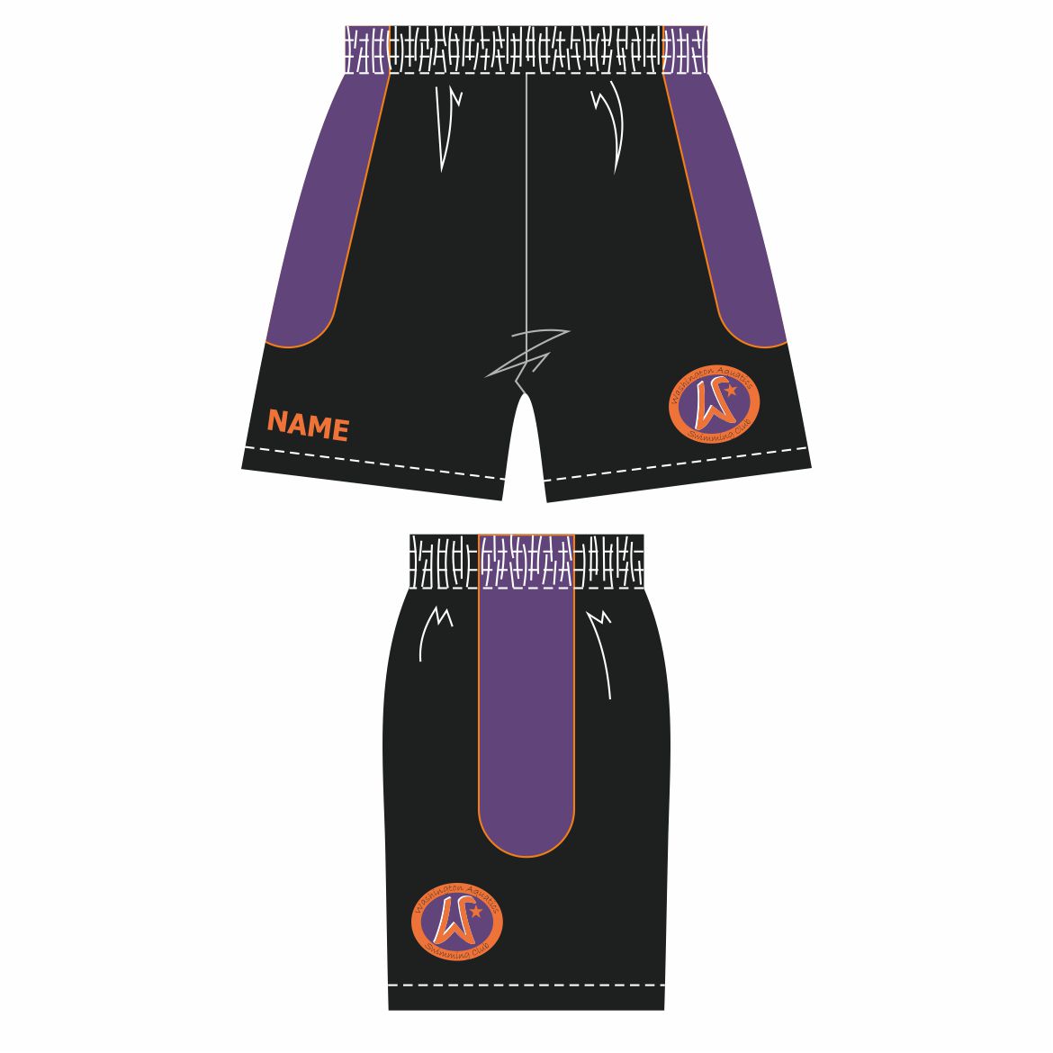 Washington Aquatics Shorts