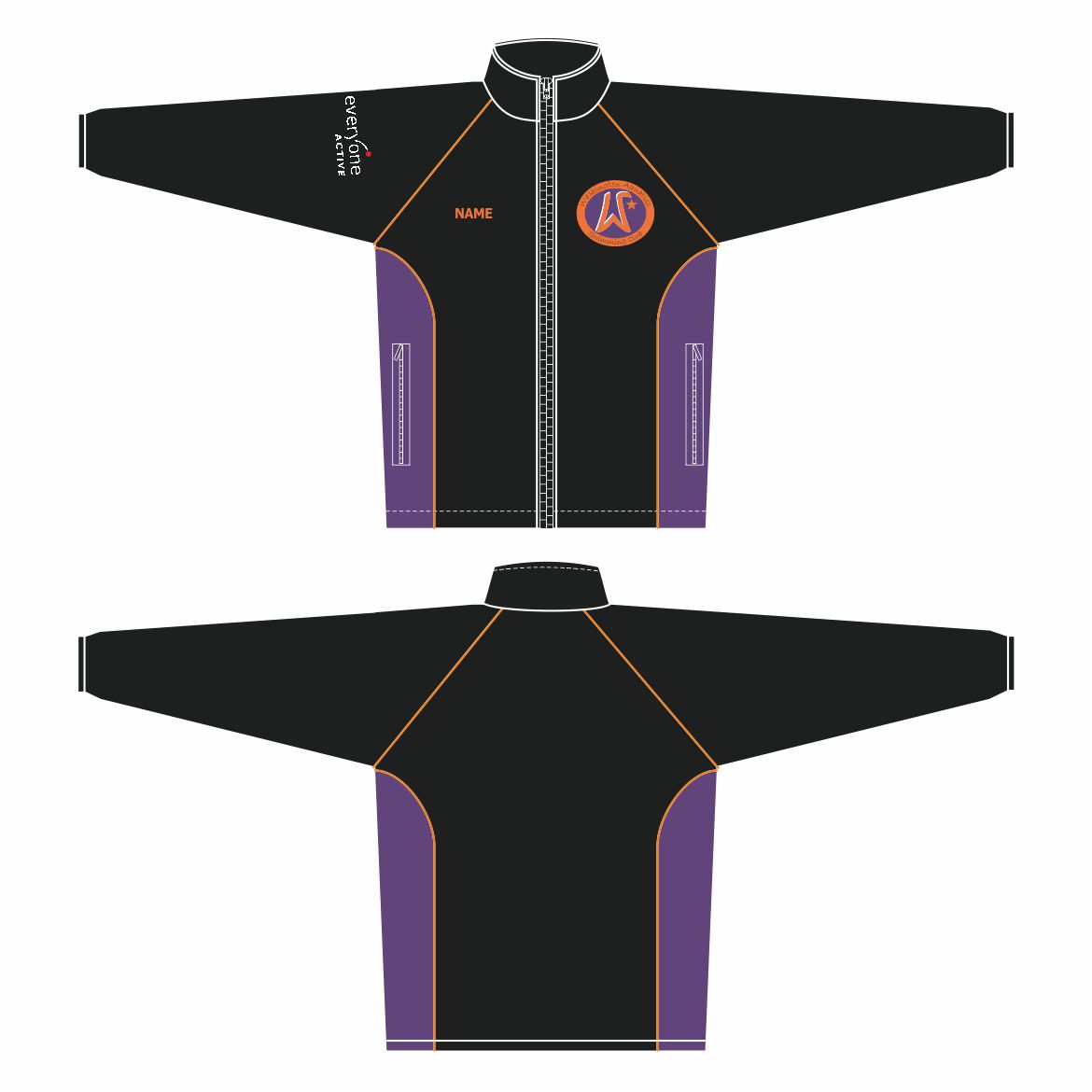 Washington Aquatics Tracksuit Top