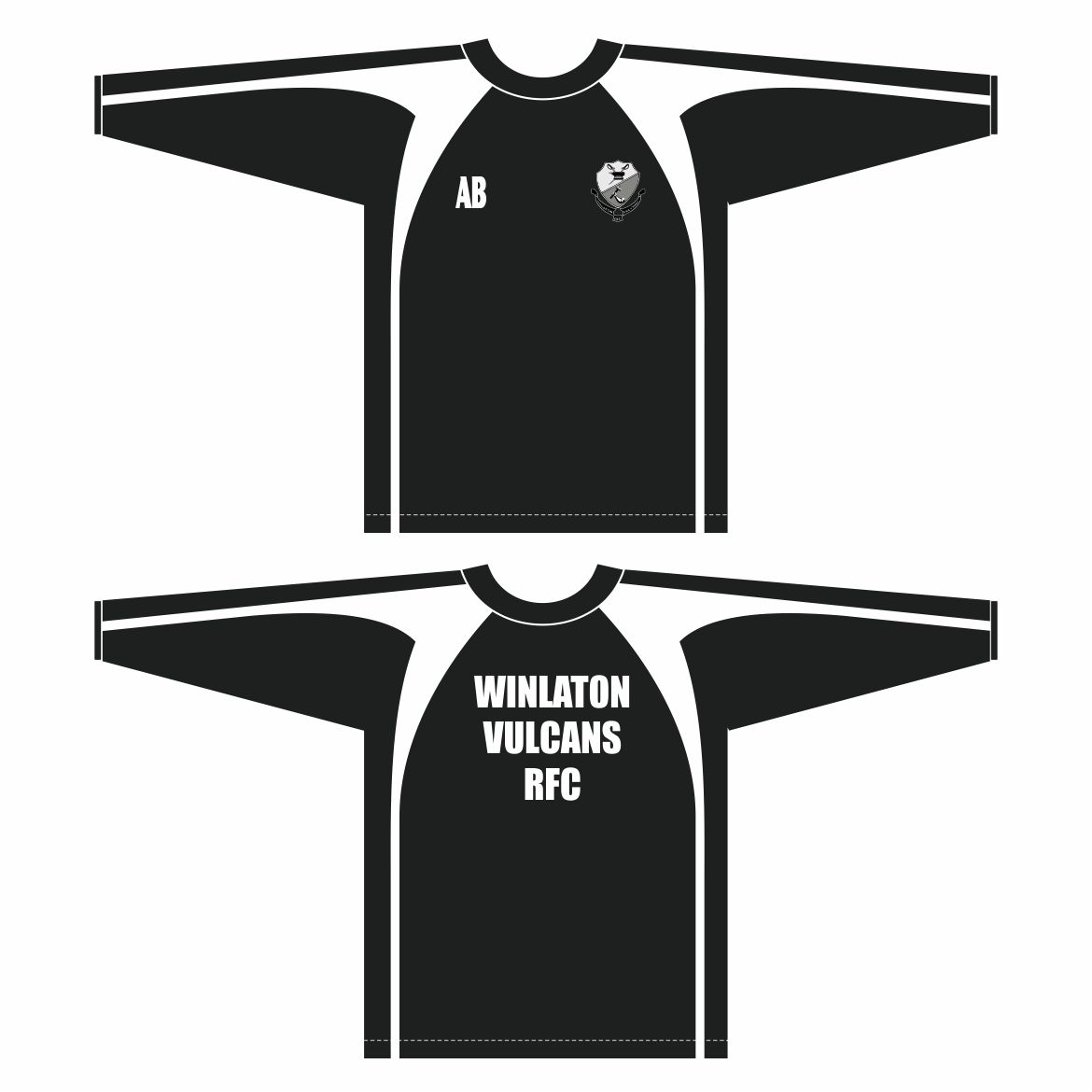 Winlaton Vulcans RFC Pro Training Top