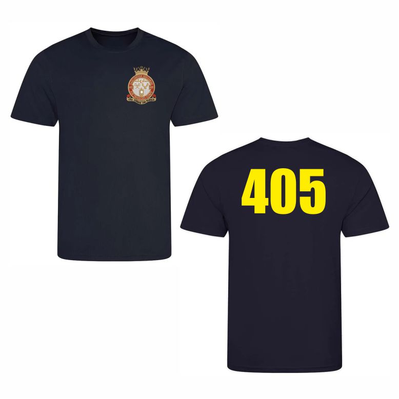 405 (Darlington) Squadron RAFAC Performance T shirt 