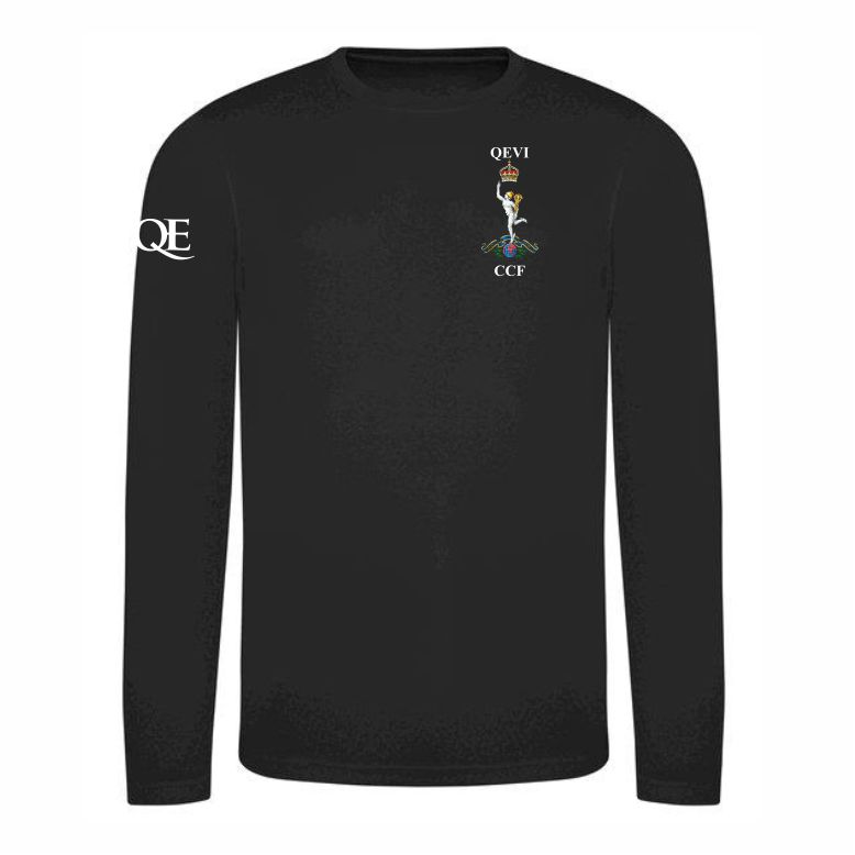 Queen Elizabeth College CCF - L/S Performance T Shirt